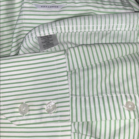 Alex Cannon Button Down Shirt 100% Cotton - Picture 6 of 6